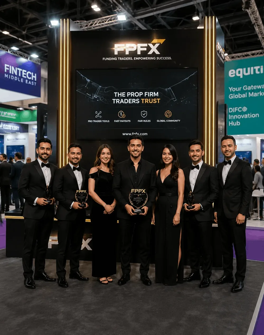 FPFX team at iFX Expo Dubai 2026